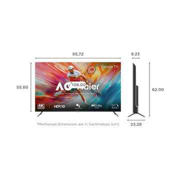 Haier LE43A900UG 109 cm (43 inch) LED 4K Ultra HD Google TV with Dolby Vision & Dolby Atmos (2024 model)